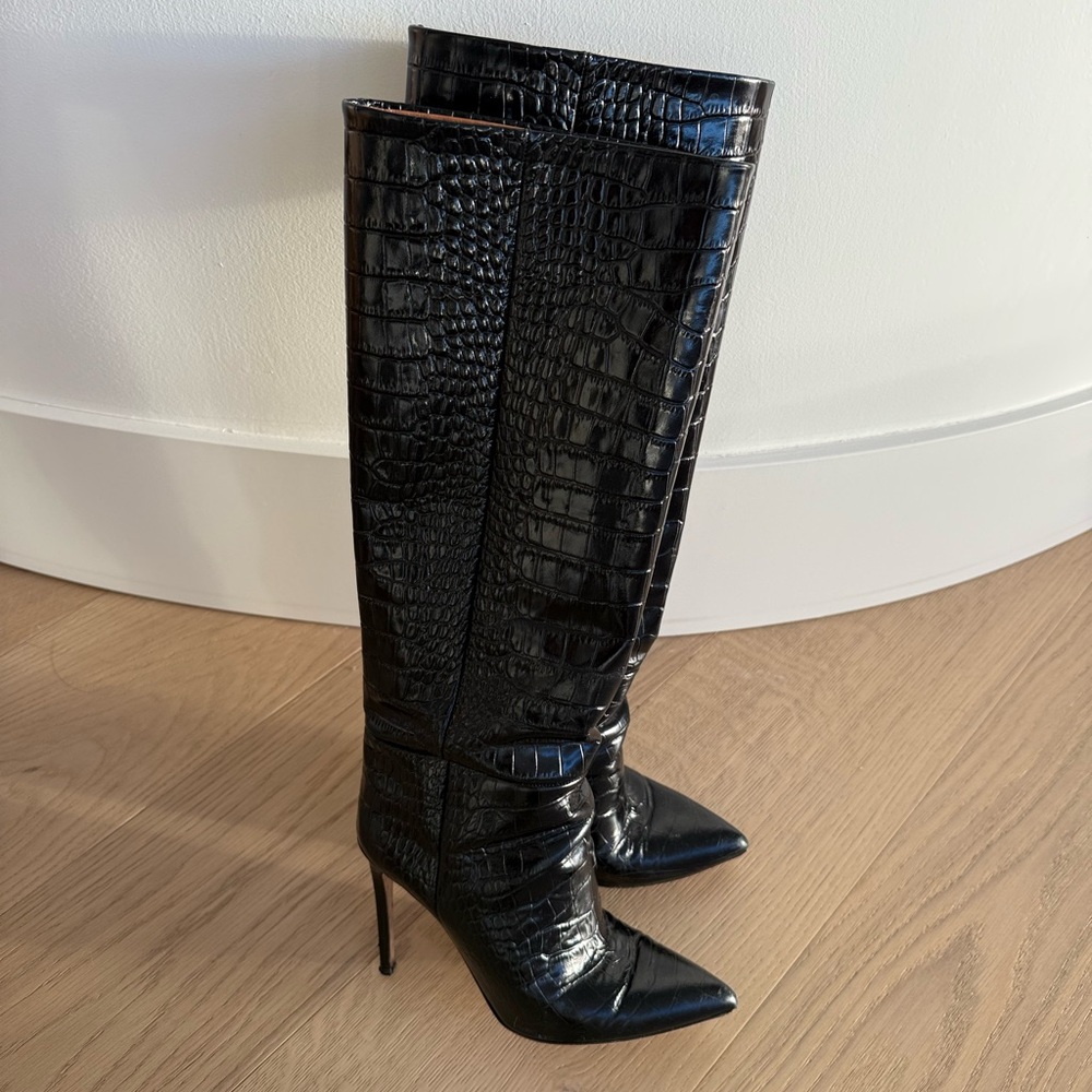 Paris Texas Croc Boots